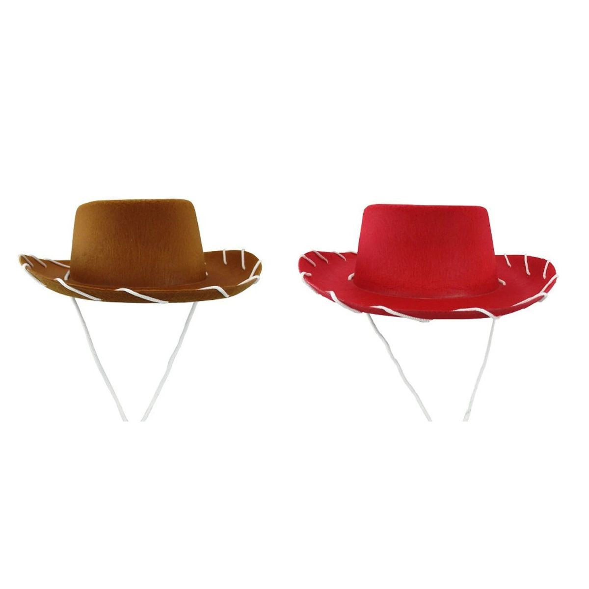 Chapéu Cowboy Jessie Vaqueira / Woody Xerife Fantasia Cosplay Sortido Chapéu Cowboy Jessie Vaqueira / Woody Xerife Fantasia Cosplay Sortido
